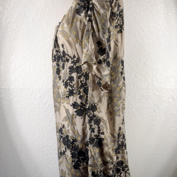 Biya by Johnny Was Napa Silk Tunic | Dress Tie Neck M NWT - Picture 3 of 4